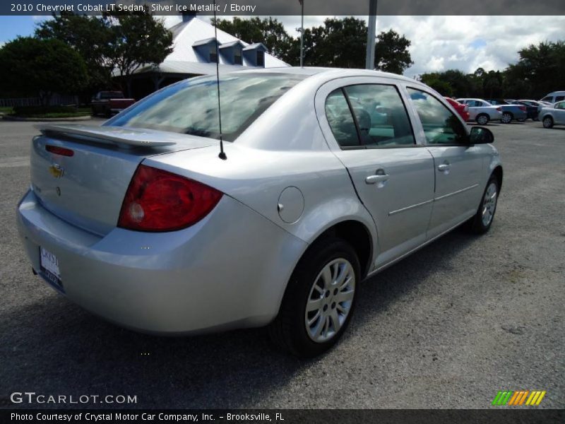 Silver Ice Metallic / Ebony 2010 Chevrolet Cobalt LT Sedan
