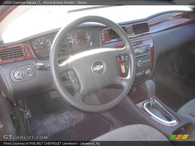Mocha Bronze Metallic / Ebony 2009 Chevrolet Impala LT