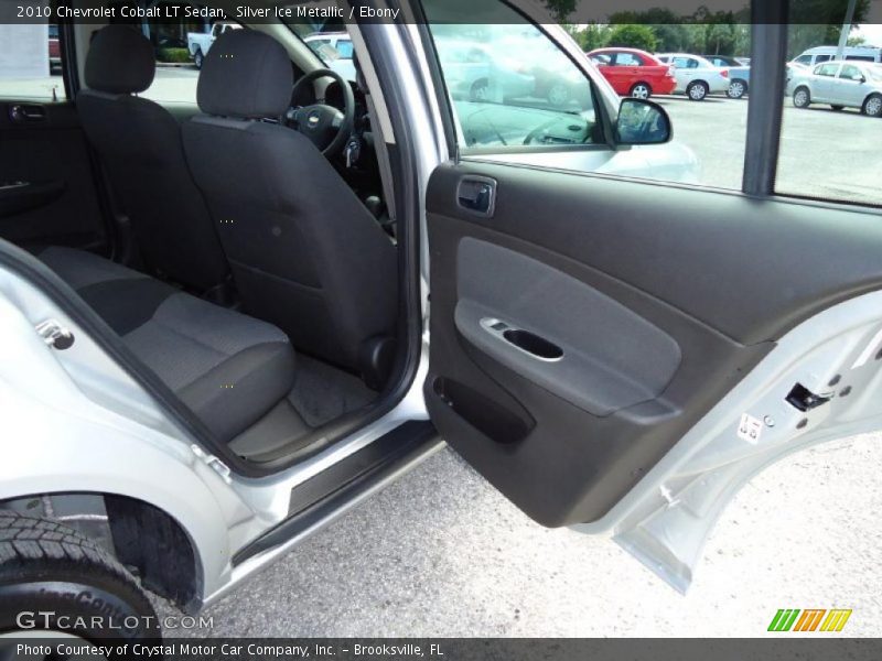 Silver Ice Metallic / Ebony 2010 Chevrolet Cobalt LT Sedan