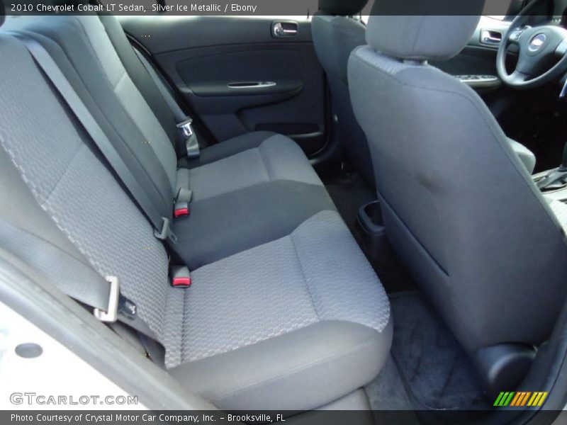 Silver Ice Metallic / Ebony 2010 Chevrolet Cobalt LT Sedan