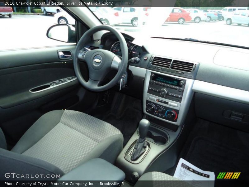Silver Ice Metallic / Ebony 2010 Chevrolet Cobalt LT Sedan