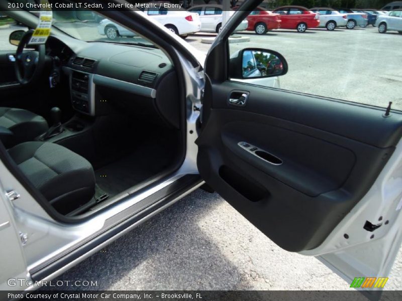 Silver Ice Metallic / Ebony 2010 Chevrolet Cobalt LT Sedan