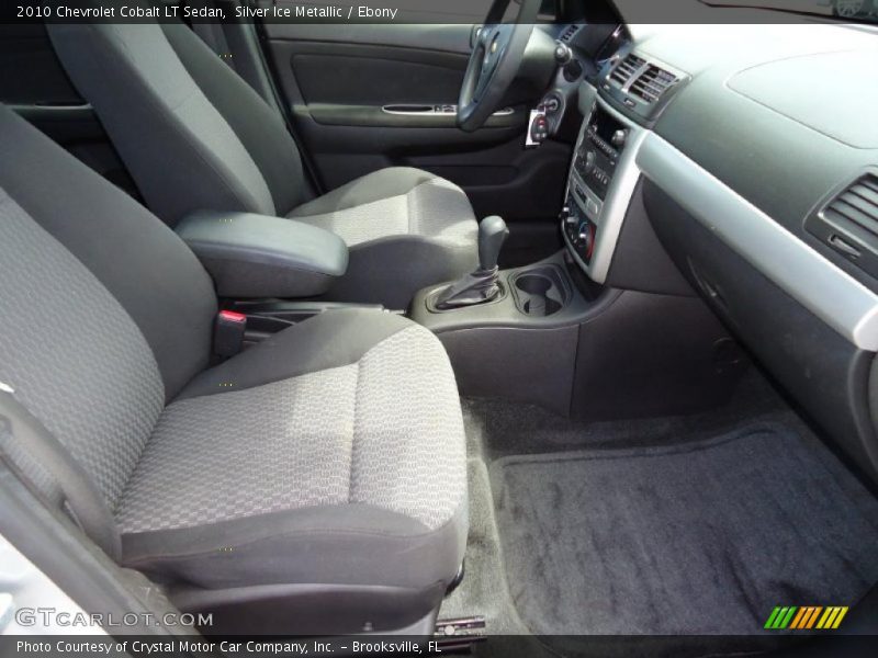 Silver Ice Metallic / Ebony 2010 Chevrolet Cobalt LT Sedan