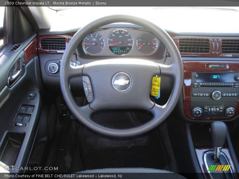 Mocha Bronze Metallic / Ebony 2009 Chevrolet Impala LT