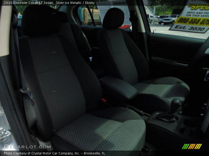 Silver Ice Metallic / Ebony 2010 Chevrolet Cobalt LT Sedan