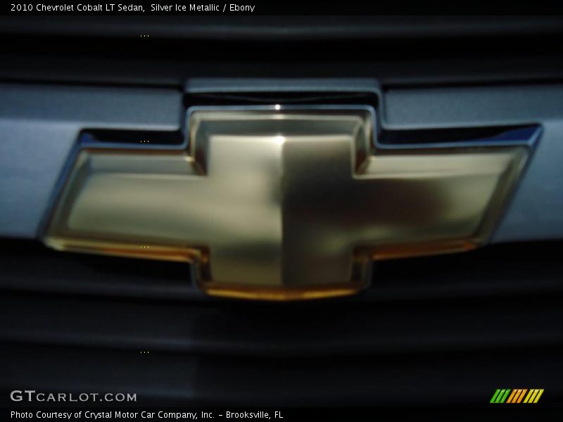 Silver Ice Metallic / Ebony 2010 Chevrolet Cobalt LT Sedan