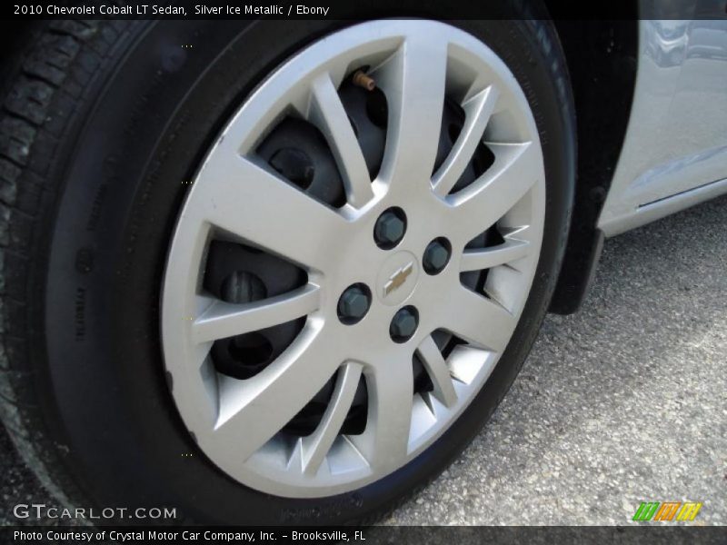 Silver Ice Metallic / Ebony 2010 Chevrolet Cobalt LT Sedan
