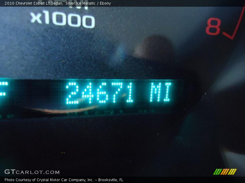 Silver Ice Metallic / Ebony 2010 Chevrolet Cobalt LT Sedan
