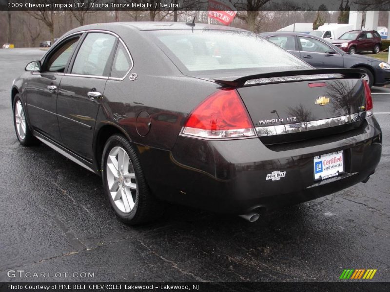 Mocha Bronze Metallic / Neutral 2009 Chevrolet Impala LTZ