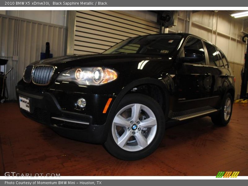 Black Sapphire Metallic / Black 2010 BMW X5 xDrive30i