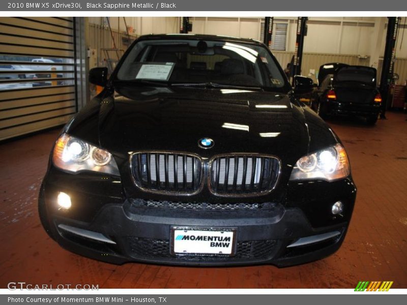 Black Sapphire Metallic / Black 2010 BMW X5 xDrive30i