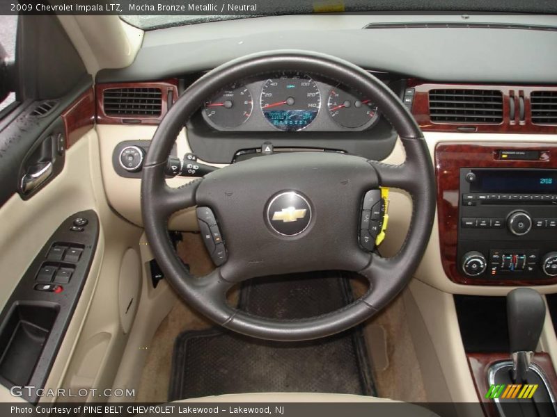 Mocha Bronze Metallic / Neutral 2009 Chevrolet Impala LTZ