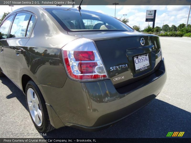 Polished Granite / Beige 2007 Nissan Sentra 2.0 S