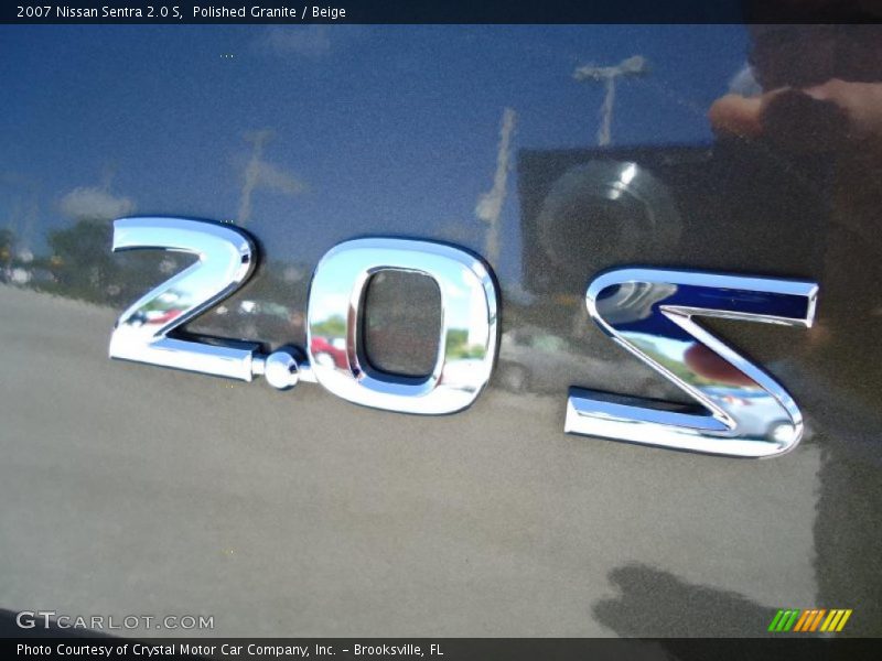 Polished Granite / Beige 2007 Nissan Sentra 2.0 S