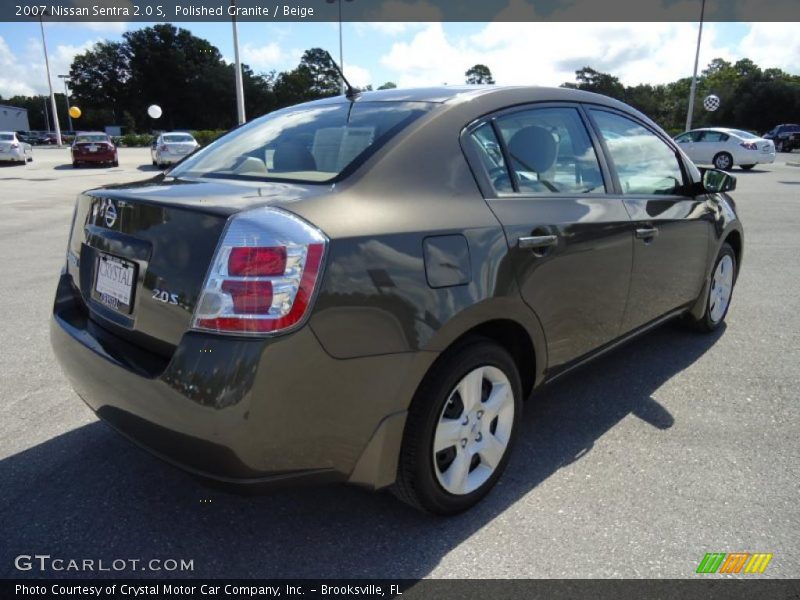 Polished Granite / Beige 2007 Nissan Sentra 2.0 S