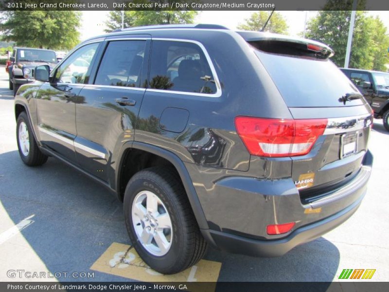 Dark Charcoal Pearl / Dark Graystone/Medium Graystone 2011 Jeep Grand Cherokee Laredo