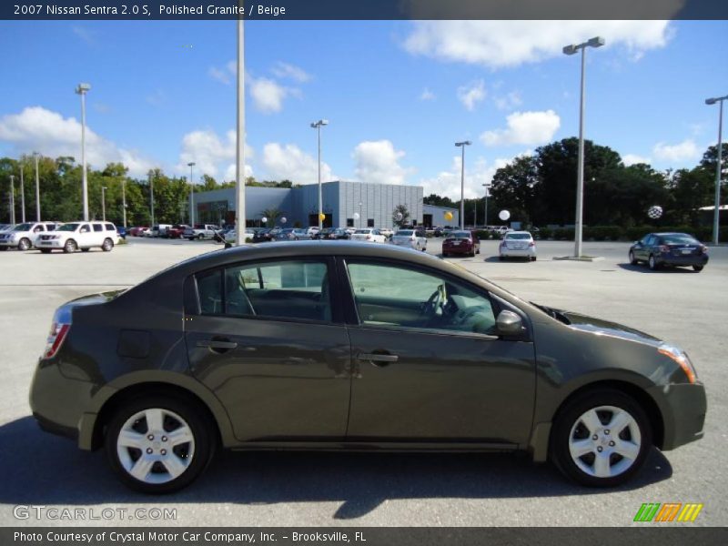 Polished Granite / Beige 2007 Nissan Sentra 2.0 S