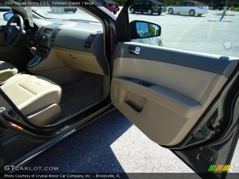 Polished Granite / Beige 2007 Nissan Sentra 2.0 S