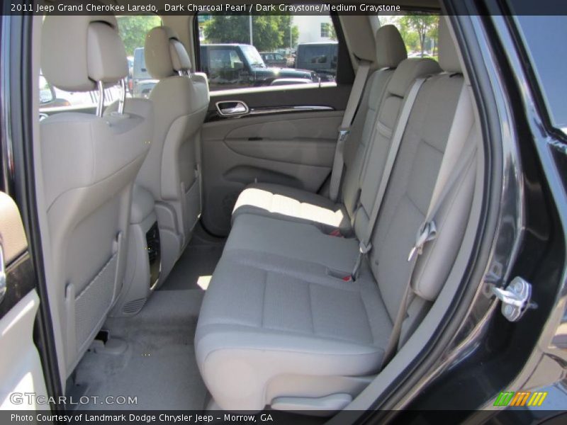 Dark Charcoal Pearl / Dark Graystone/Medium Graystone 2011 Jeep Grand Cherokee Laredo