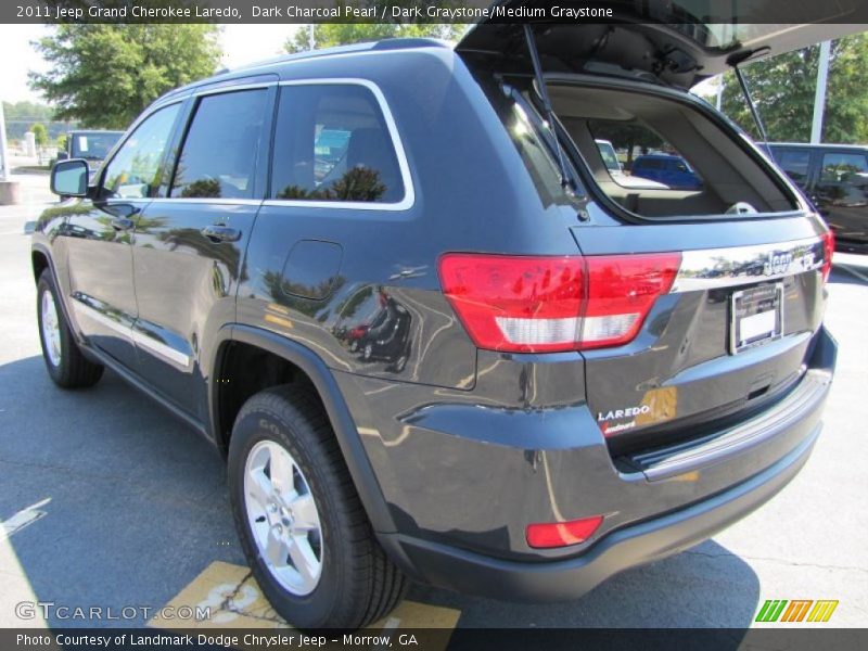 Dark Charcoal Pearl / Dark Graystone/Medium Graystone 2011 Jeep Grand Cherokee Laredo