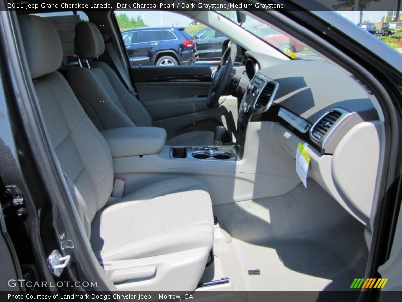 Dark Charcoal Pearl / Dark Graystone/Medium Graystone 2011 Jeep Grand Cherokee Laredo