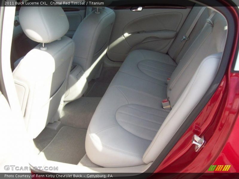 Crystal Red Tintcoat / Titanium 2011 Buick Lucerne CXL