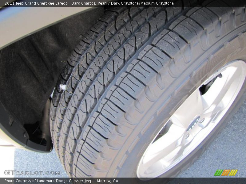 Dark Charcoal Pearl / Dark Graystone/Medium Graystone 2011 Jeep Grand Cherokee Laredo