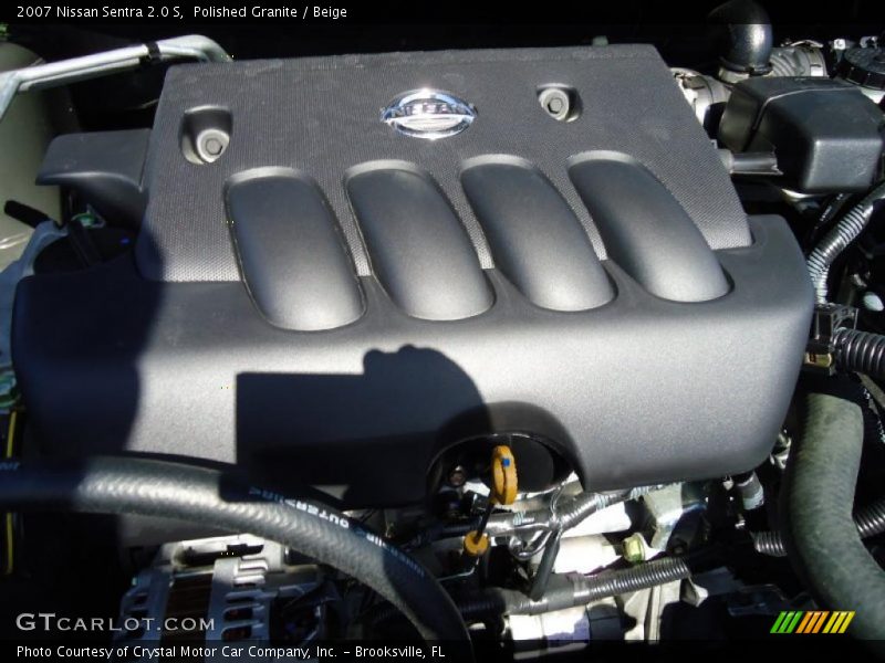 Polished Granite / Beige 2007 Nissan Sentra 2.0 S