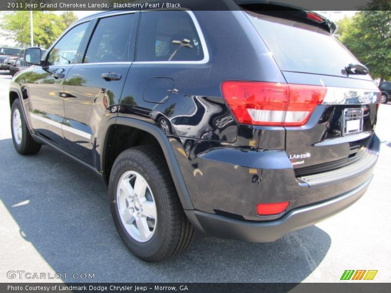 Blackberry Pearl / Black 2011 Jeep Grand Cherokee Laredo