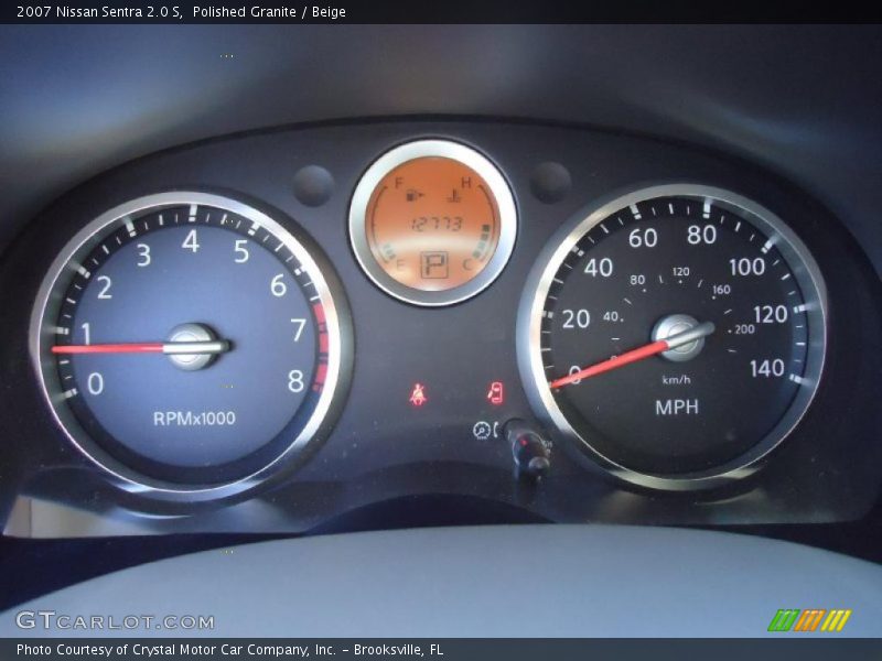 Polished Granite / Beige 2007 Nissan Sentra 2.0 S