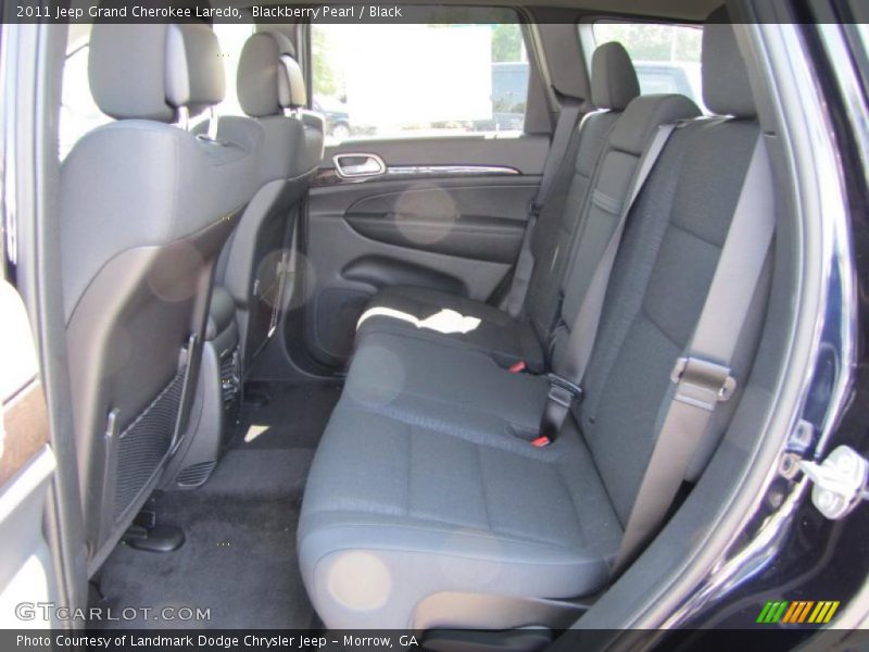 Blackberry Pearl / Black 2011 Jeep Grand Cherokee Laredo