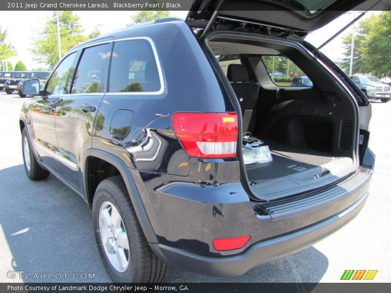 Blackberry Pearl / Black 2011 Jeep Grand Cherokee Laredo