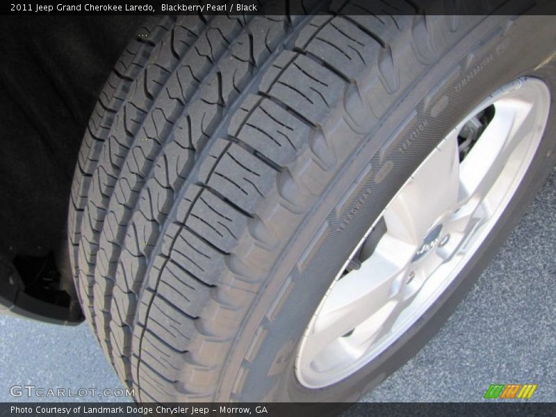 Blackberry Pearl / Black 2011 Jeep Grand Cherokee Laredo