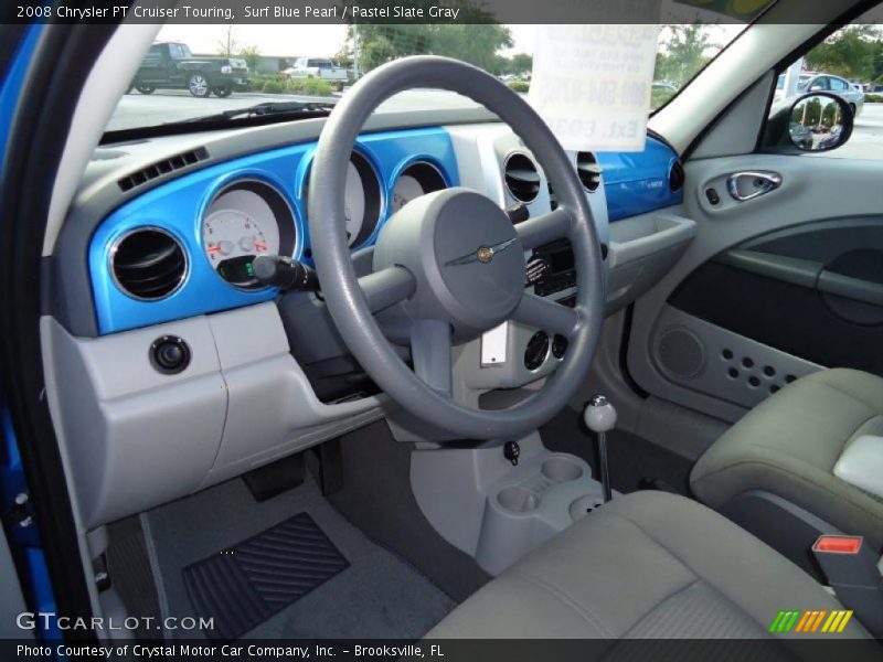 Surf Blue Pearl / Pastel Slate Gray 2008 Chrysler PT Cruiser Touring