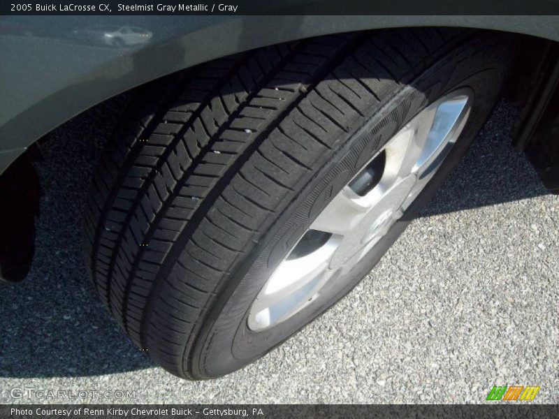 Steelmist Gray Metallic / Gray 2005 Buick LaCrosse CX