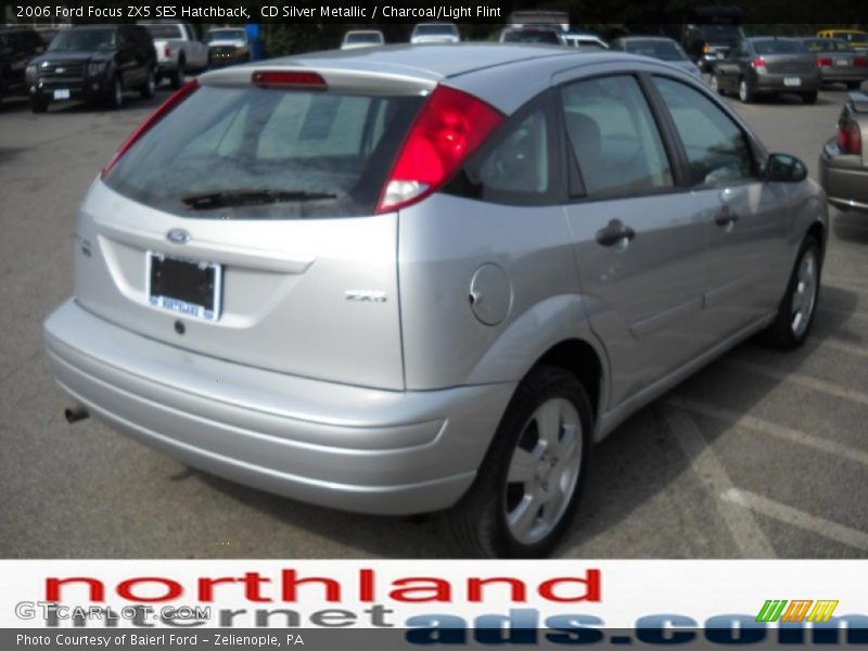 CD Silver Metallic / Charcoal/Light Flint 2006 Ford Focus ZX5 SES Hatchback