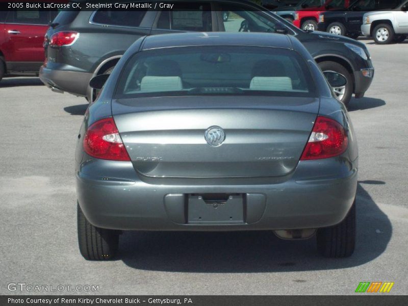 Steelmist Gray Metallic / Gray 2005 Buick LaCrosse CX