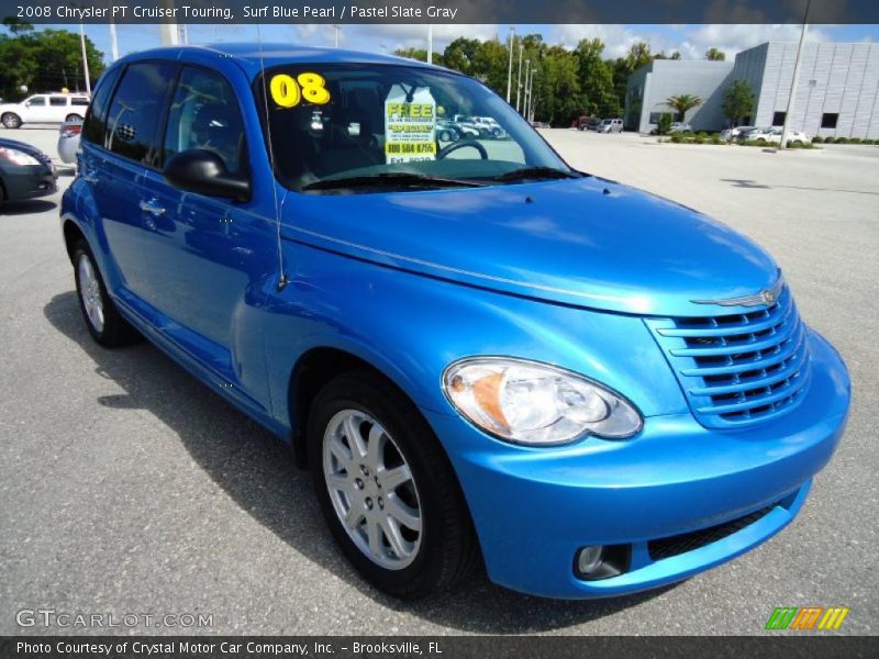 Surf Blue Pearl / Pastel Slate Gray 2008 Chrysler PT Cruiser Touring