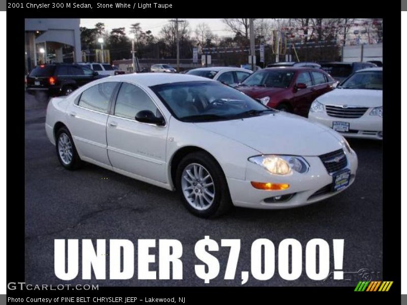 Stone White / Light Taupe 2001 Chrysler 300 M Sedan