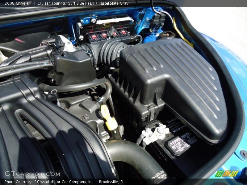 Surf Blue Pearl / Pastel Slate Gray 2008 Chrysler PT Cruiser Touring