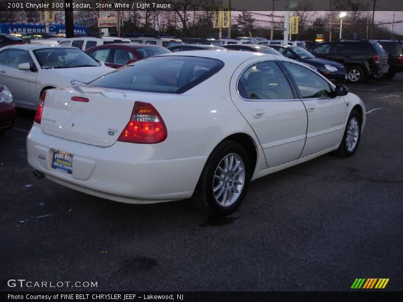 Stone White / Light Taupe 2001 Chrysler 300 M Sedan