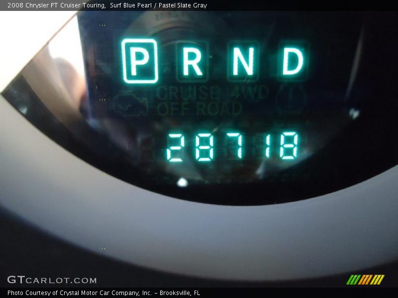 Surf Blue Pearl / Pastel Slate Gray 2008 Chrysler PT Cruiser Touring