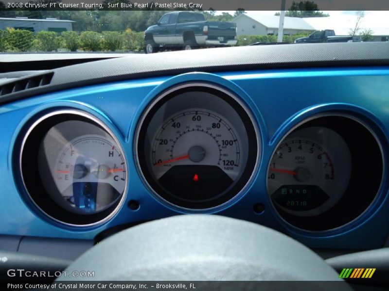 Surf Blue Pearl / Pastel Slate Gray 2008 Chrysler PT Cruiser Touring