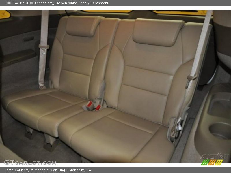 Aspen White Pearl / Parchment 2007 Acura MDX Technology