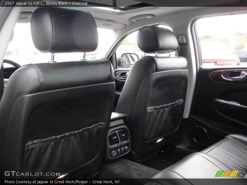 Ebony Black / Charcoal 2007 Jaguar XJ XJ8 L