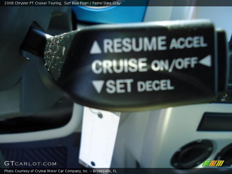 Surf Blue Pearl / Pastel Slate Gray 2008 Chrysler PT Cruiser Touring