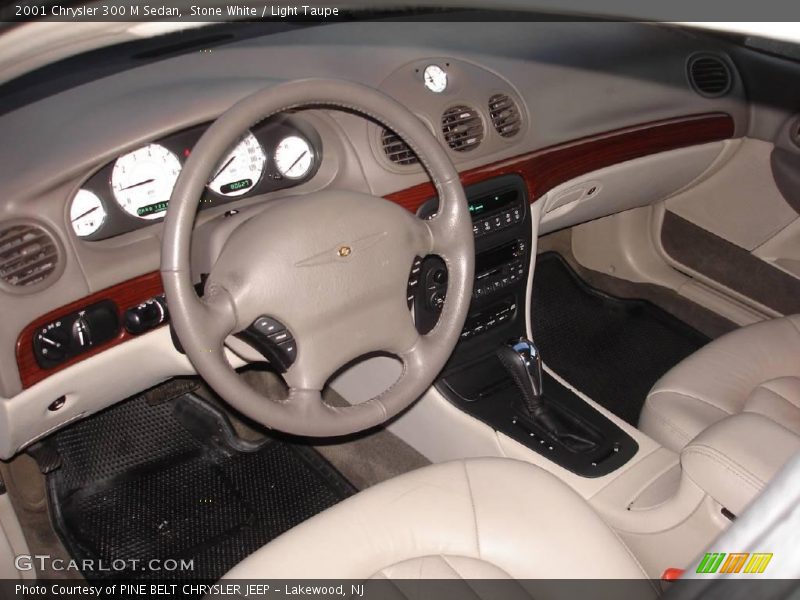Stone White / Light Taupe 2001 Chrysler 300 M Sedan