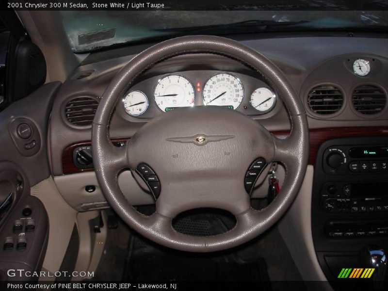 Stone White / Light Taupe 2001 Chrysler 300 M Sedan