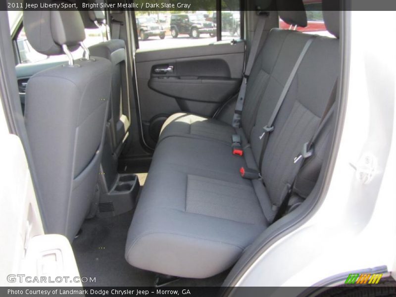 Bright Silver Metallic / Dark Slate Gray 2011 Jeep Liberty Sport
