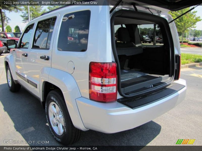 Bright Silver Metallic / Dark Slate Gray 2011 Jeep Liberty Sport